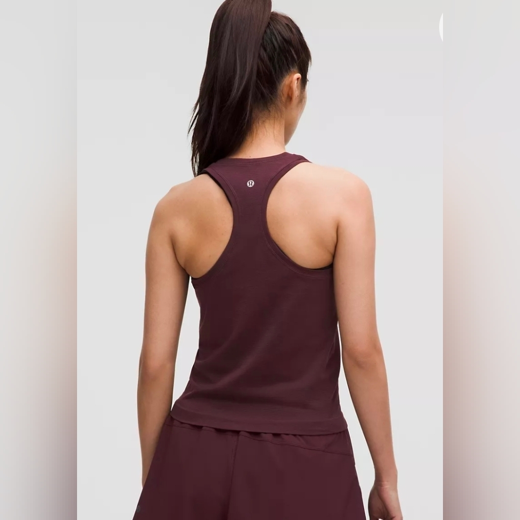 Lululemon Swiftly Tech Racerback Tank Top 2.0waist Length Top Size 6
